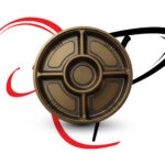 Golden & Black Round Dessert Plates - Image 4