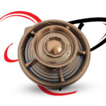 Golden & Black Round Dessert Plates - Image 5