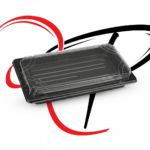 Black Sushi boxes with transparent lid - Image 9