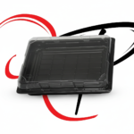 Black Sushi boxes with transparent lid - Image 7