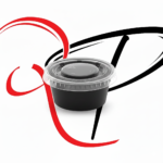 Black sauce boxes with transparent lid - Image 2