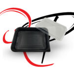 Microwave containers with clear lids